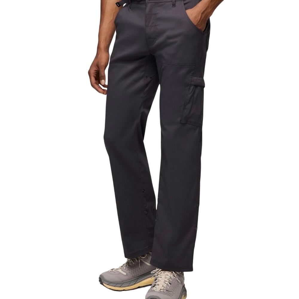 NWOT Prana Men’s Stretch Zion Pants Sun Protection Size L / 32 Length in Shadow